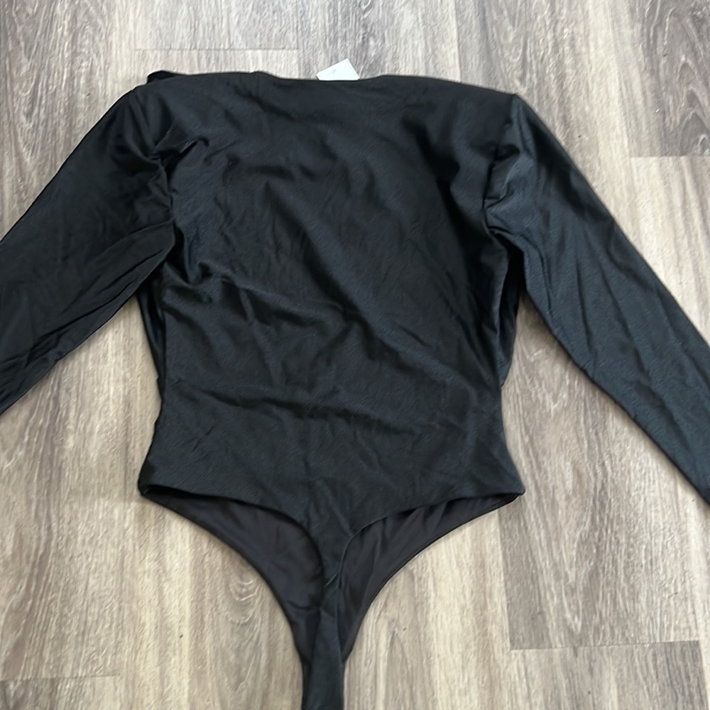 And Now This Long sleeve Bodysuit Black Medium - Picture 6 of 7